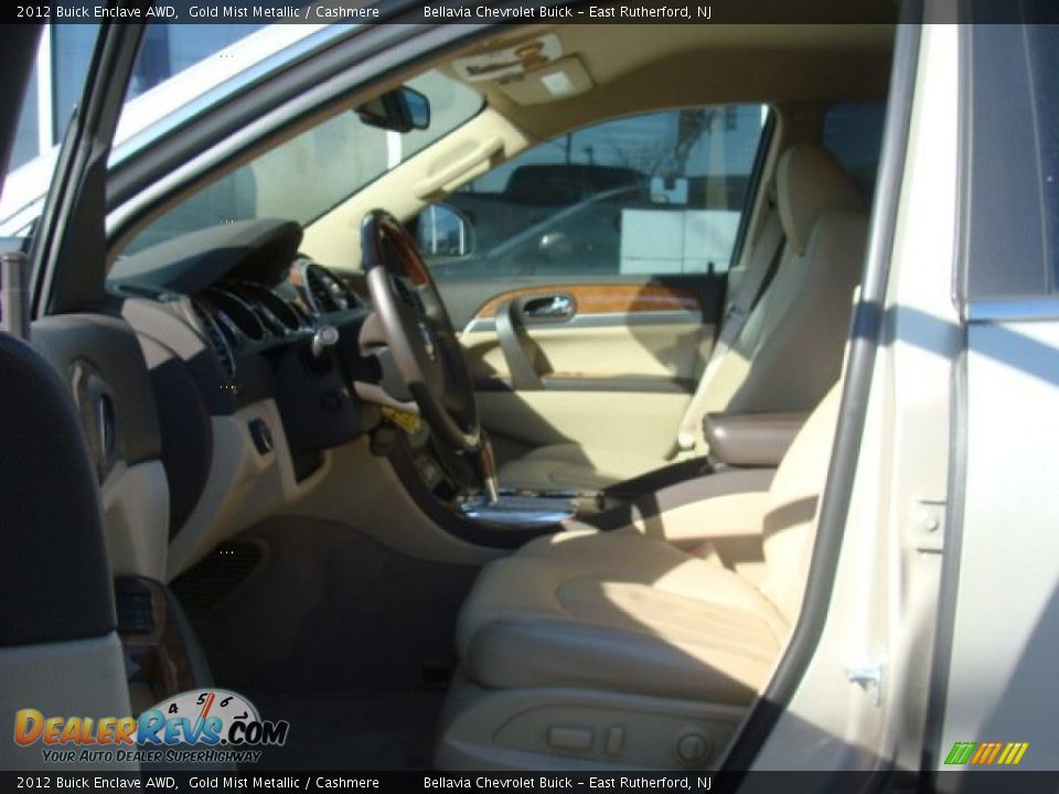2012 Buick Enclave AWD Gold Mist Metallic / Cashmere Photo #7