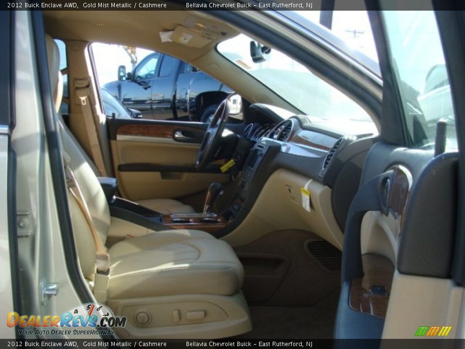 2012 Buick Enclave AWD Gold Mist Metallic / Cashmere Photo #8