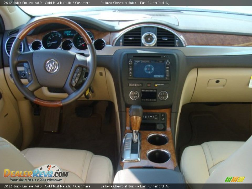 2012 Buick Enclave AWD Gold Mist Metallic / Cashmere Photo #9