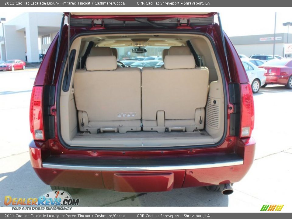2011 Cadillac Escalade Luxury Infrared Tincoat / Cashmere/Cocoa Photo #21