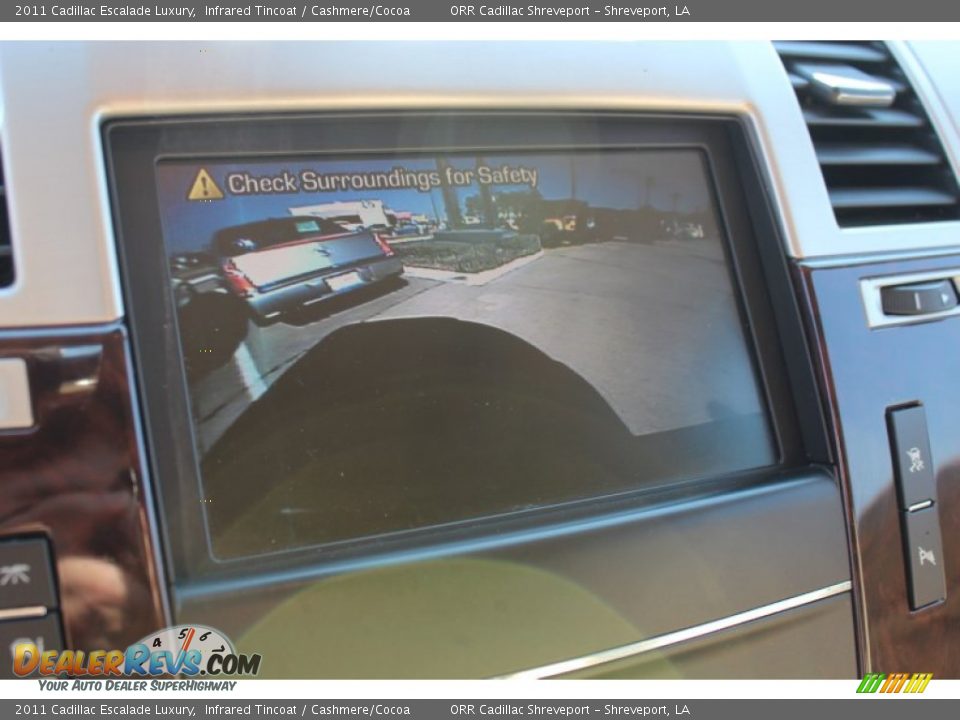 2011 Cadillac Escalade Luxury Infrared Tincoat / Cashmere/Cocoa Photo #24