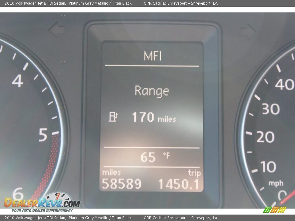 2010 Volkswagen Jetta TDI Sedan Platinum Grey Metallic / Titan Black Photo #10