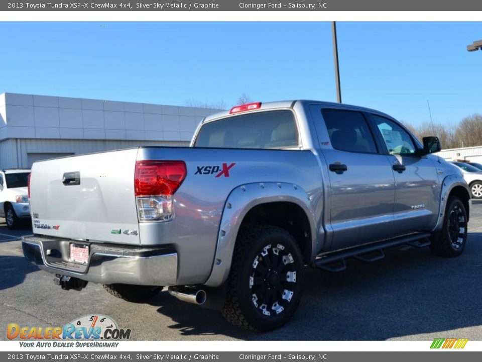 2013 Toyota Tundra XSP-X CrewMax 4x4 Silver Sky Metallic / Graphite Photo #5