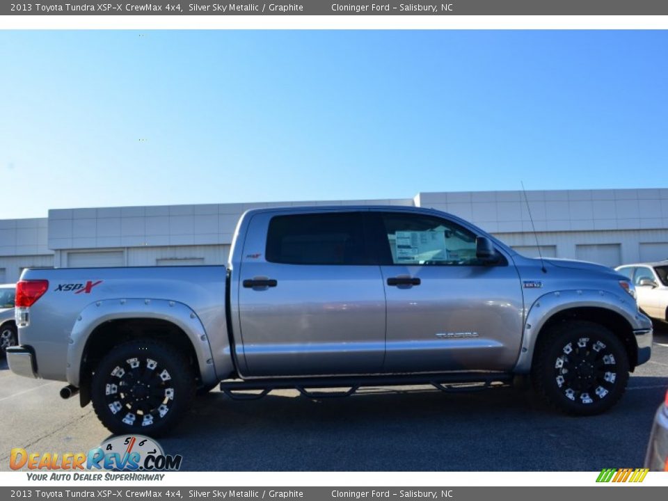 2013 Toyota Tundra XSP-X CrewMax 4x4 Silver Sky Metallic / Graphite Photo #6