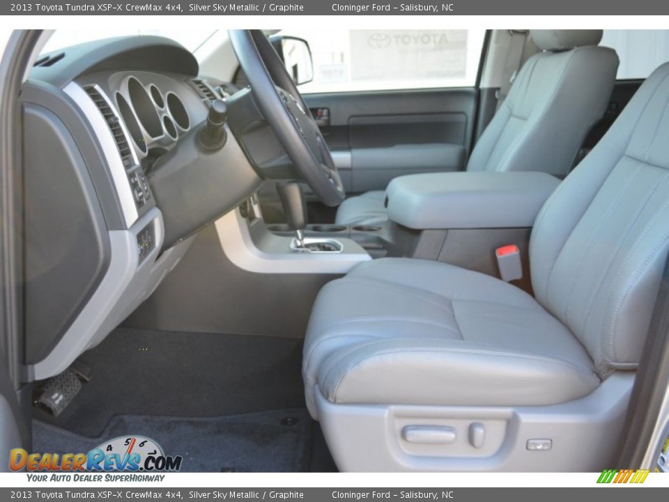 Front Seat of 2013 Toyota Tundra XSP-X CrewMax 4x4 Photo #10