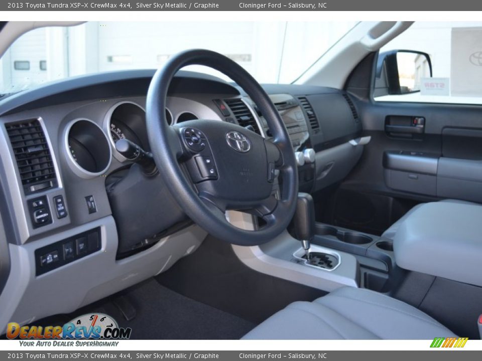 Graphite Interior - 2013 Toyota Tundra XSP-X CrewMax 4x4 Photo #11