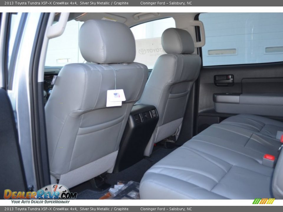 Rear Seat of 2013 Toyota Tundra XSP-X CrewMax 4x4 Photo #12