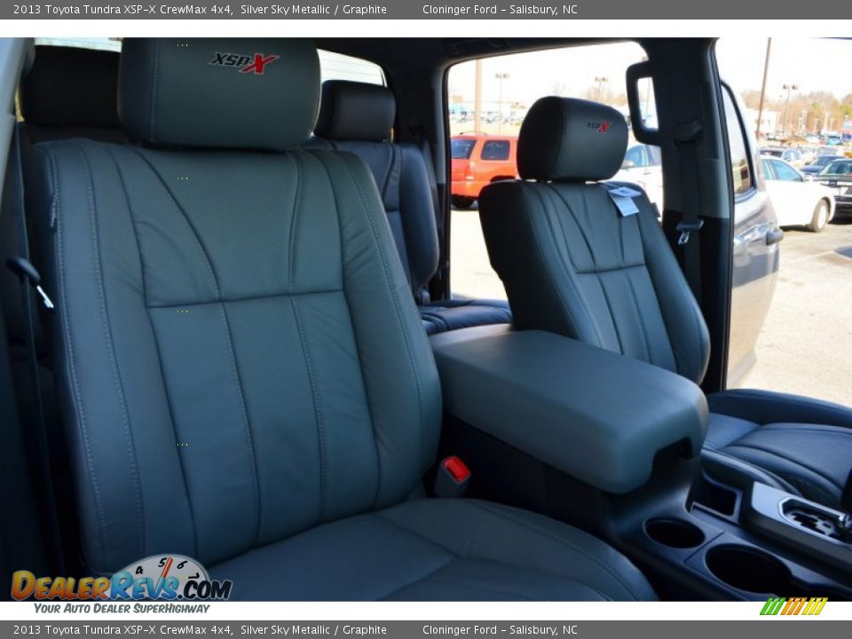 Graphite Interior - 2013 Toyota Tundra XSP-X CrewMax 4x4 Photo #17