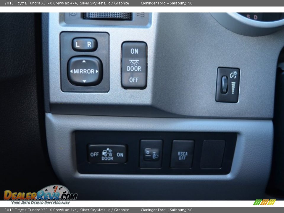 Controls of 2013 Toyota Tundra XSP-X CrewMax 4x4 Photo #27