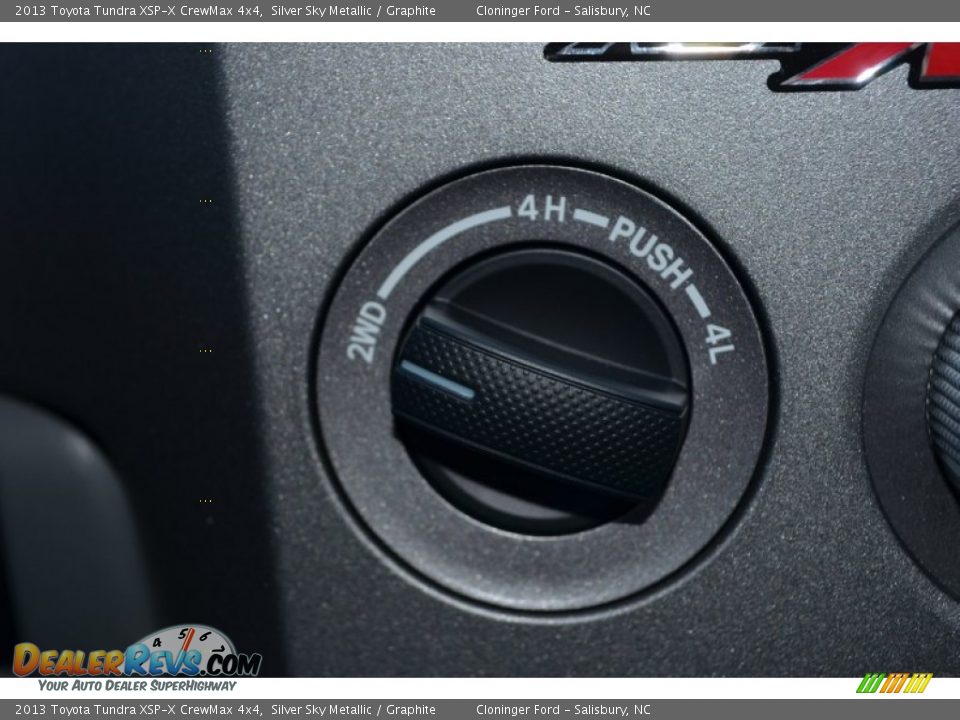 Controls of 2013 Toyota Tundra XSP-X CrewMax 4x4 Photo #32