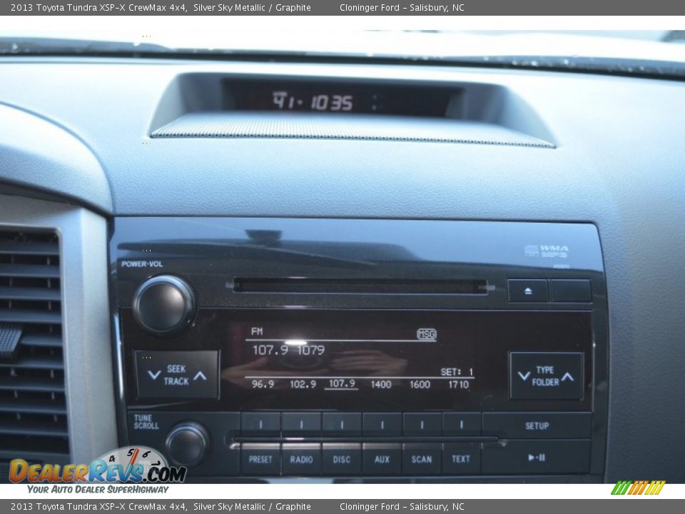 2013 Toyota Tundra XSP-X CrewMax 4x4 Silver Sky Metallic / Graphite Photo #33