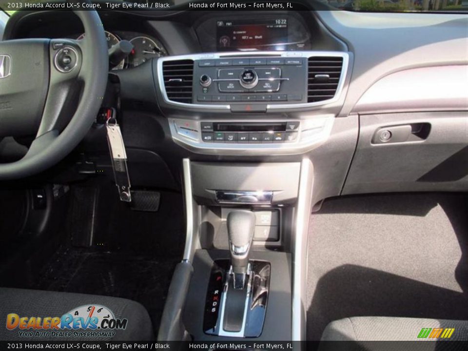 2013 Honda Accord LX-S Coupe Tiger Eye Pearl / Black Photo #6
