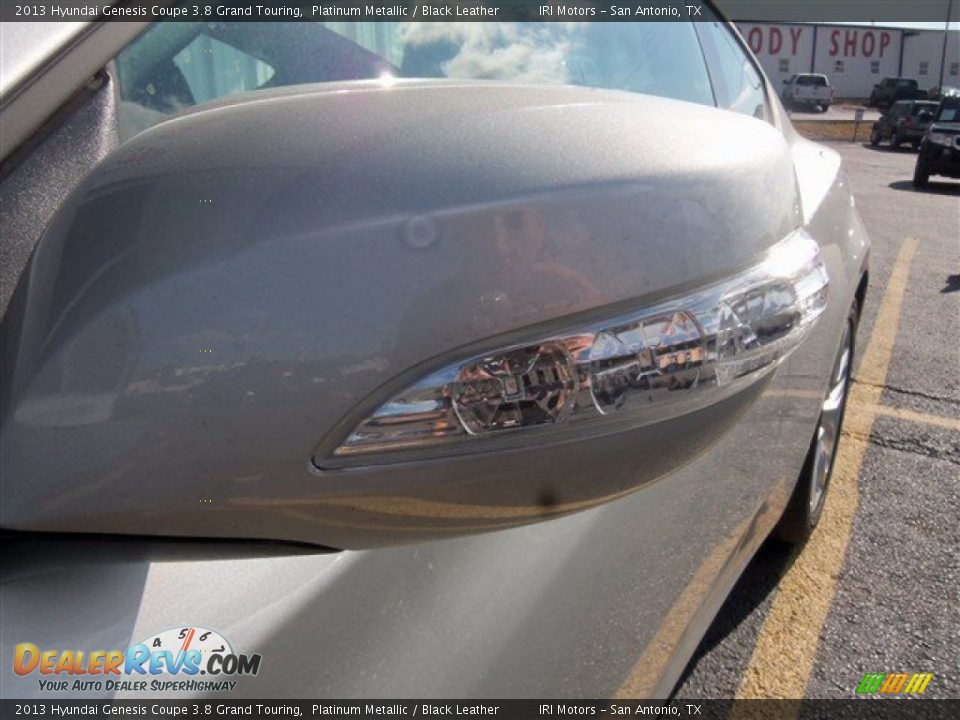 2013 Hyundai Genesis Coupe 3.8 Grand Touring Platinum Metallic / Black Leather Photo #4