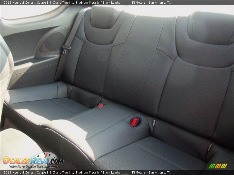 2013 Hyundai Genesis Coupe 3.8 Grand Touring Platinum Metallic / Black Leather Photo #12