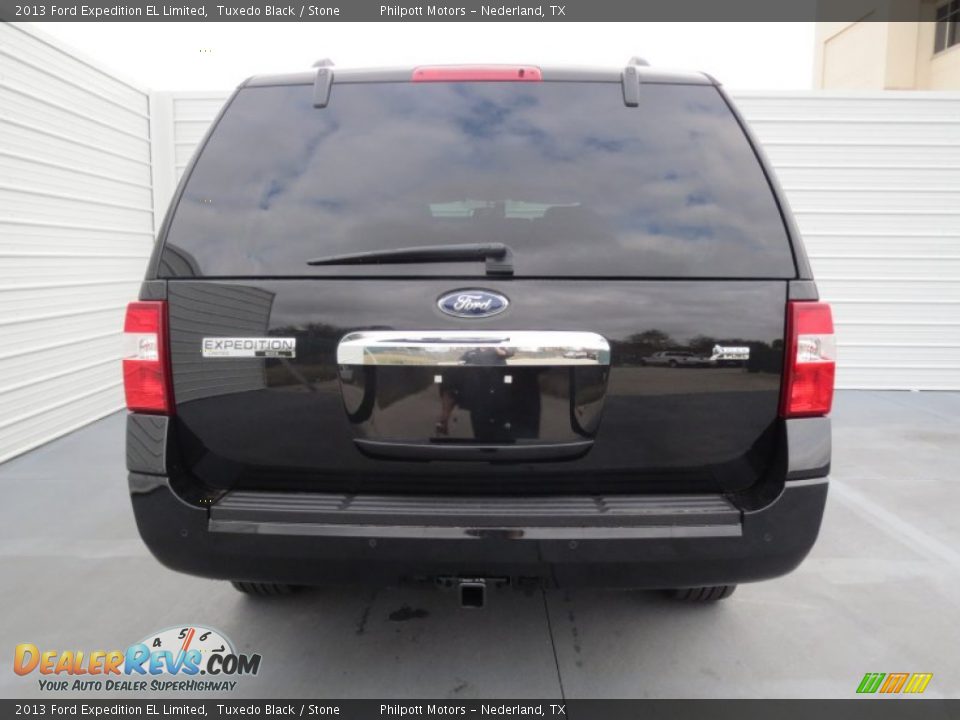 2013 Ford Expedition EL Limited Tuxedo Black / Stone Photo #4