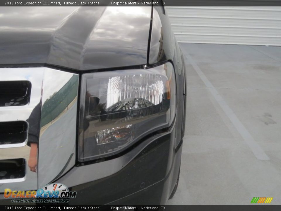 2013 Ford Expedition EL Limited Tuxedo Black / Stone Photo #8