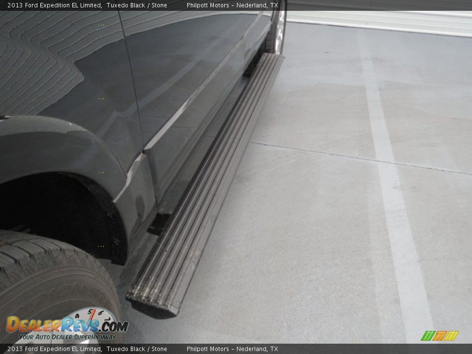 2013 Ford Expedition EL Limited Tuxedo Black / Stone Photo #11
