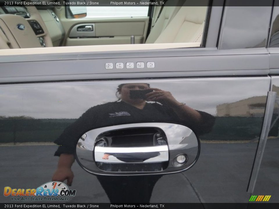 2013 Ford Expedition EL Limited Tuxedo Black / Stone Photo #12