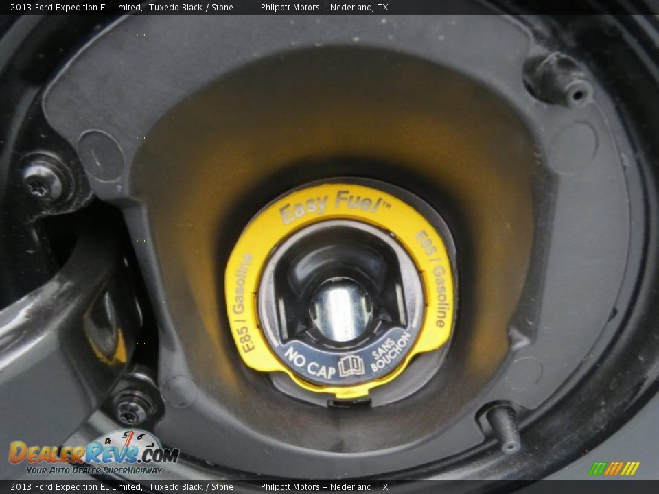 2013 Ford Expedition EL Limited Tuxedo Black / Stone Photo #13
