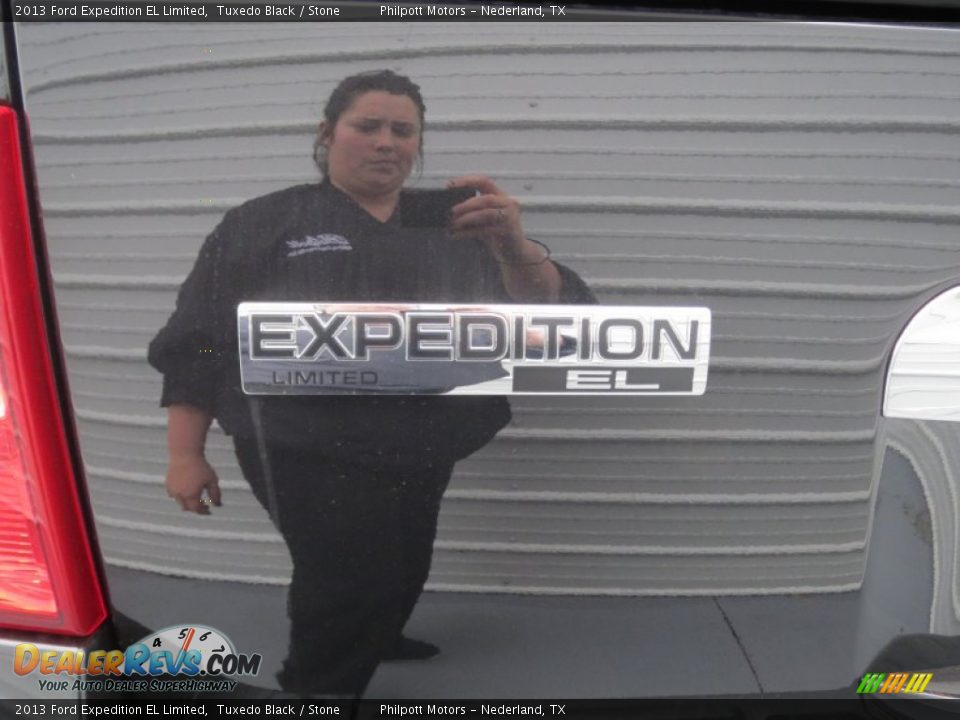 2013 Ford Expedition EL Limited Tuxedo Black / Stone Photo #14