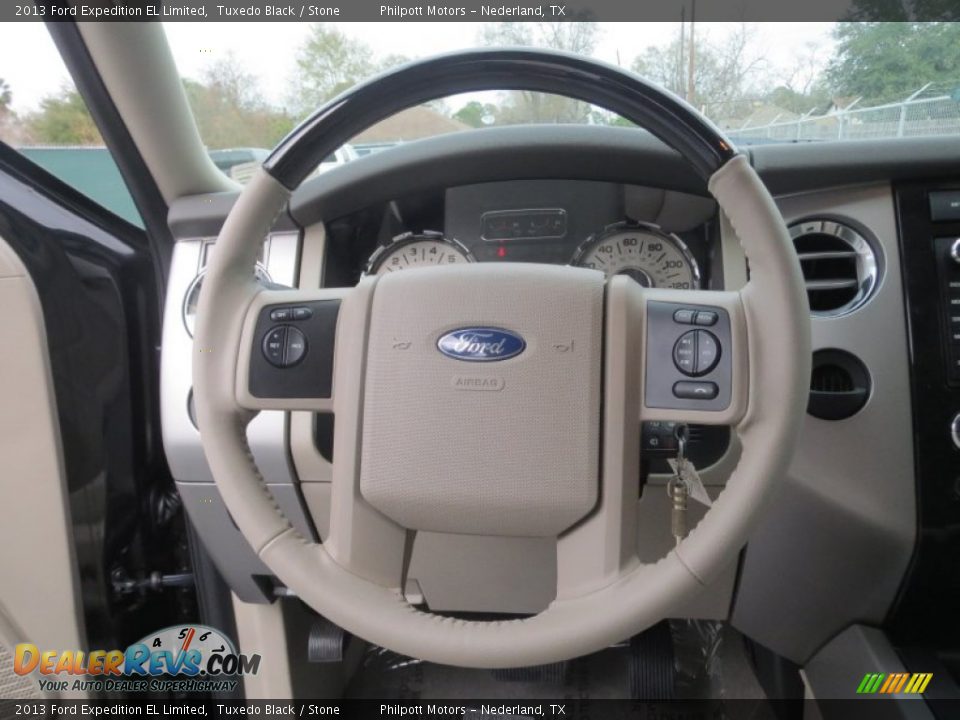 2013 Ford Expedition EL Limited Steering Wheel Photo #31