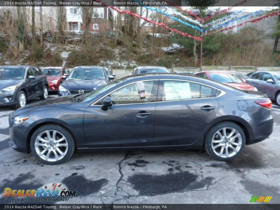 2014 Mazda MAZDA6 Touring Meteor Gray Mica / Black Photo #2