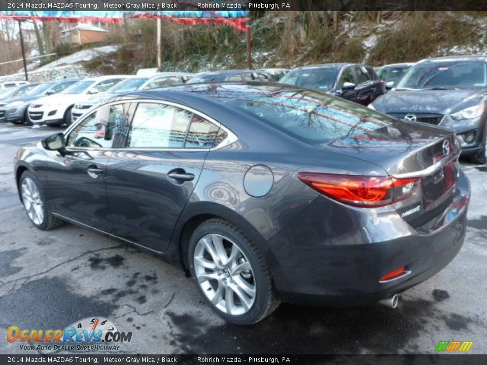 2014 Mazda MAZDA6 Touring Meteor Gray Mica / Black Photo #3