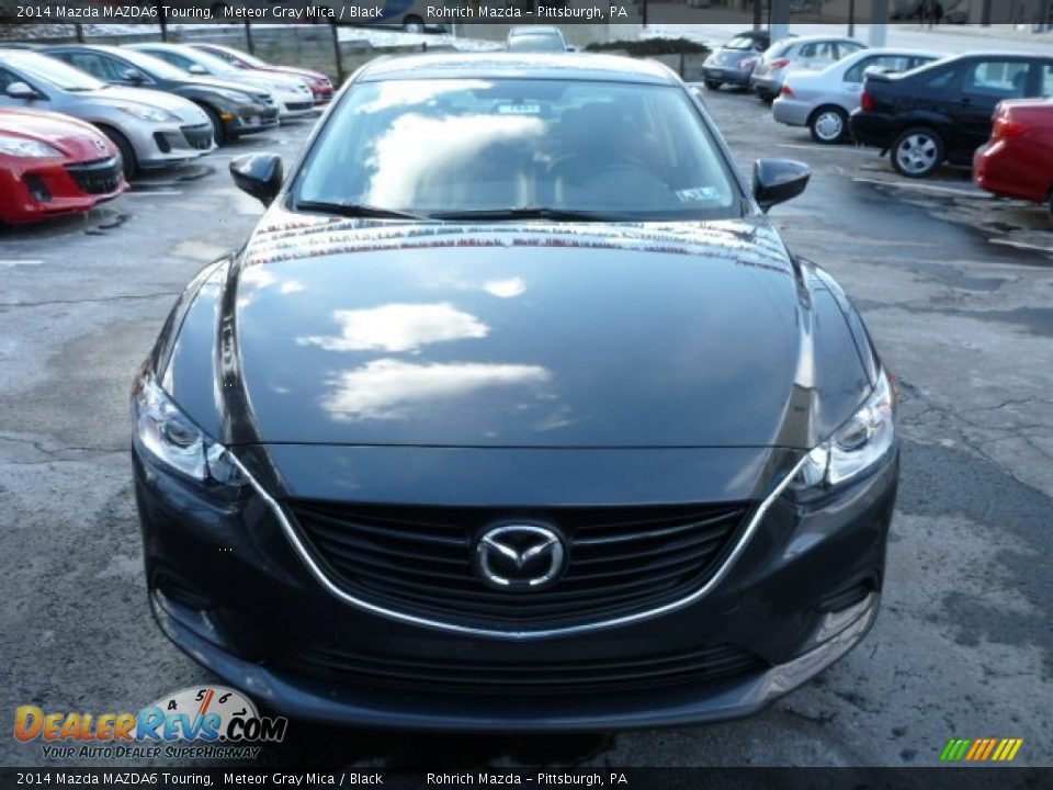 2014 Mazda MAZDA6 Touring Meteor Gray Mica / Black Photo #8