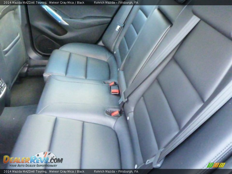 2014 Mazda MAZDA6 Touring Meteor Gray Mica / Black Photo #11