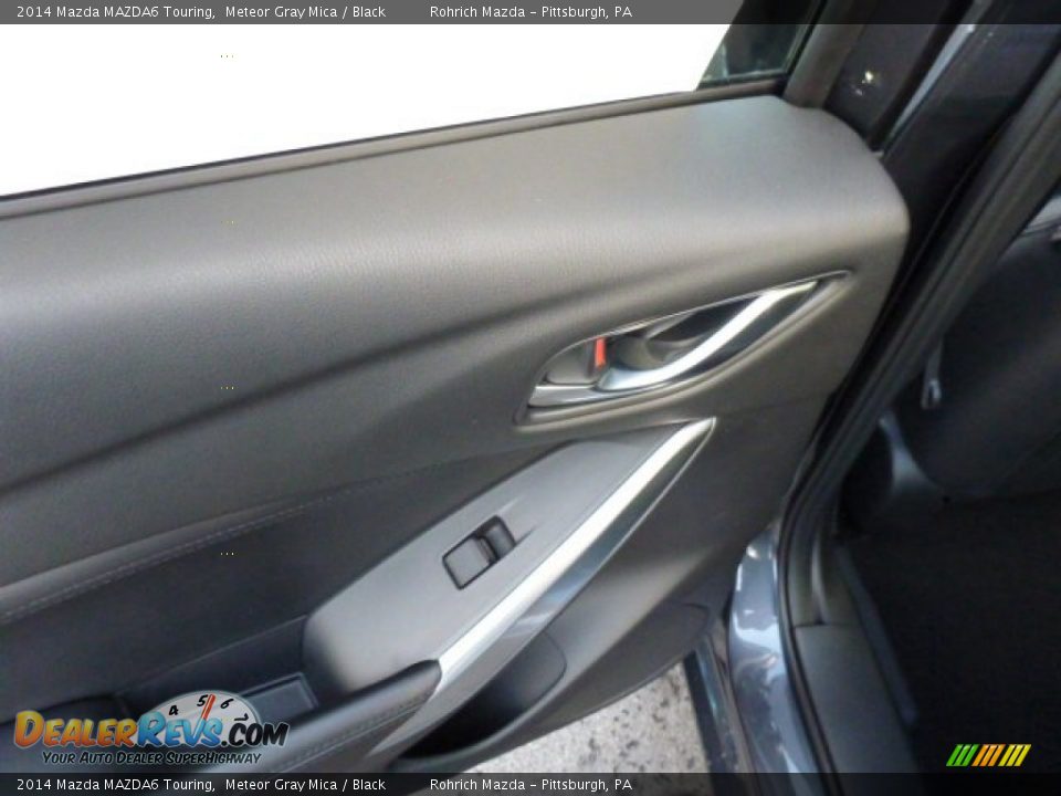 2014 Mazda MAZDA6 Touring Meteor Gray Mica / Black Photo #13