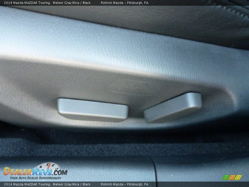 2014 Mazda MAZDA6 Touring Meteor Gray Mica / Black Photo #15