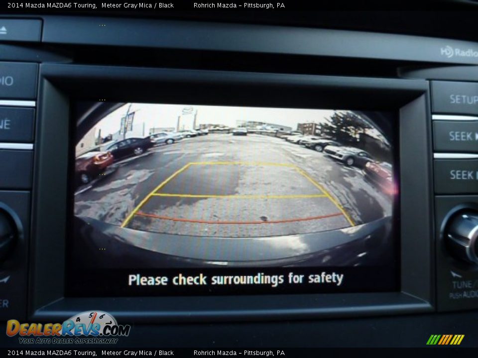 2014 Mazda MAZDA6 Touring Meteor Gray Mica / Black Photo #18