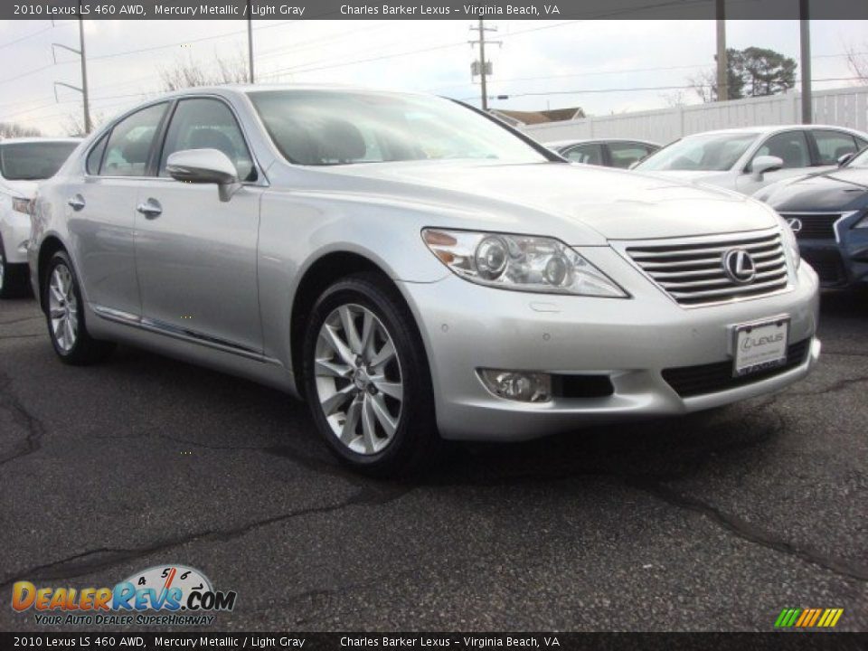 2010 Lexus LS 460 AWD Mercury Metallic / Light Gray Photo #1