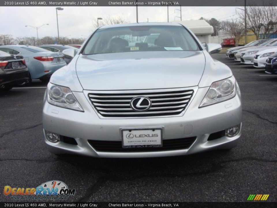 2010 Lexus LS 460 AWD Mercury Metallic / Light Gray Photo #8