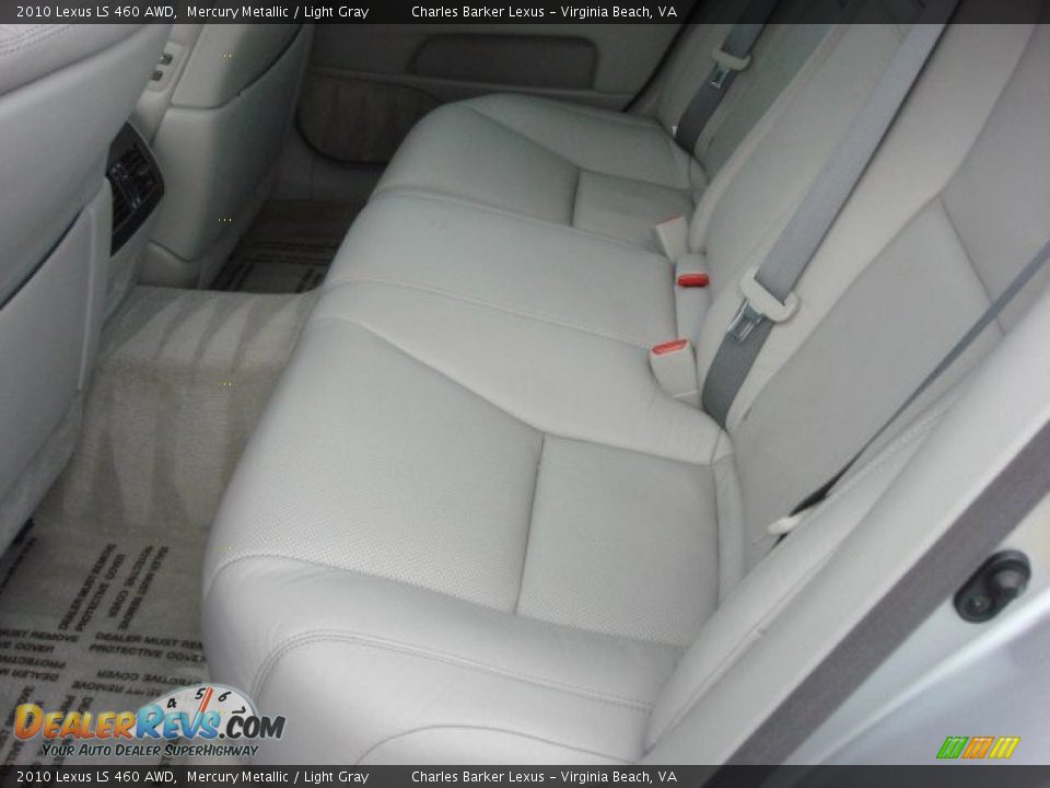 2010 Lexus LS 460 AWD Mercury Metallic / Light Gray Photo #10