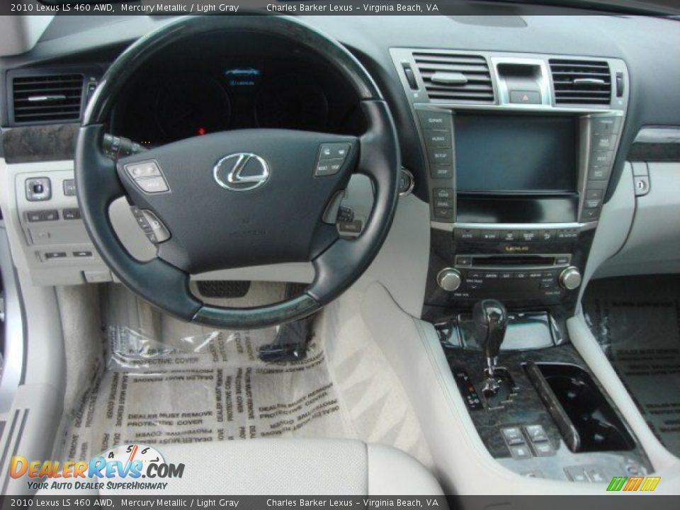 2010 Lexus LS 460 AWD Mercury Metallic / Light Gray Photo #11