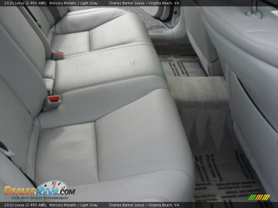 2010 Lexus LS 460 AWD Mercury Metallic / Light Gray Photo #12