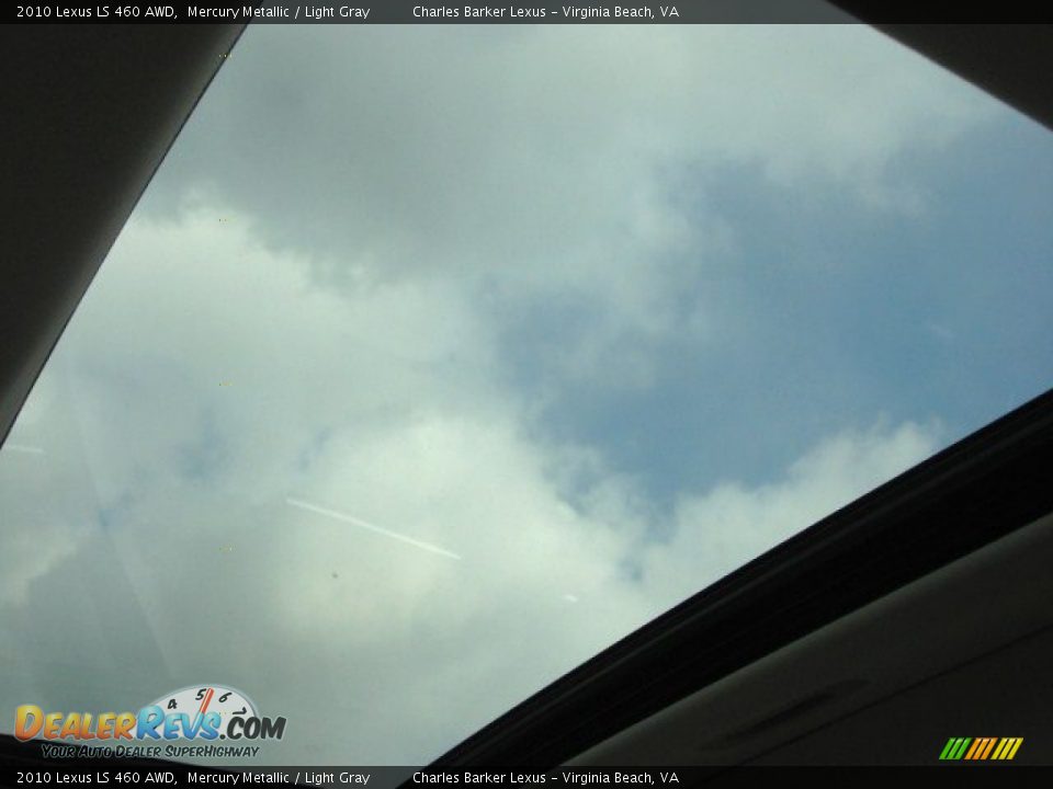 2010 Lexus LS 460 AWD Mercury Metallic / Light Gray Photo #14