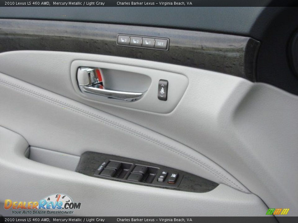 2010 Lexus LS 460 AWD Mercury Metallic / Light Gray Photo #15