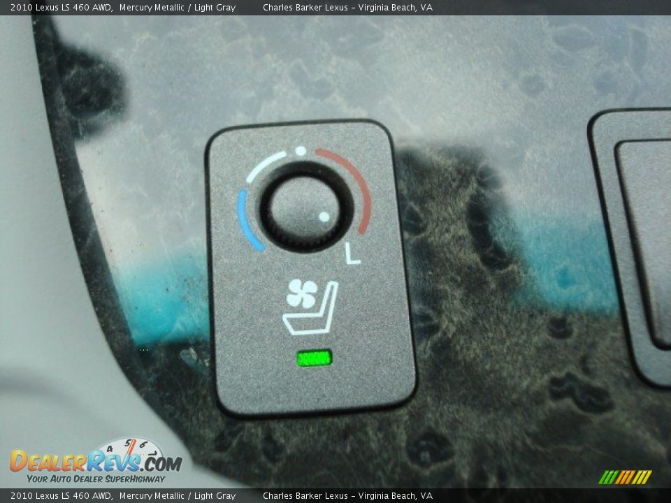 2010 Lexus LS 460 AWD Mercury Metallic / Light Gray Photo #22