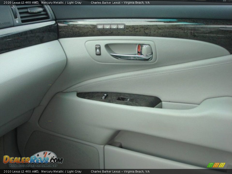 2010 Lexus LS 460 AWD Mercury Metallic / Light Gray Photo #24