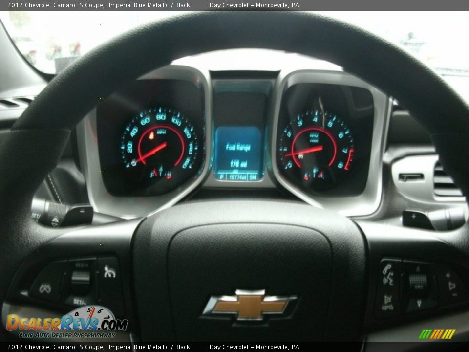 2012 Chevrolet Camaro LS Coupe Imperial Blue Metallic / Black Photo #1