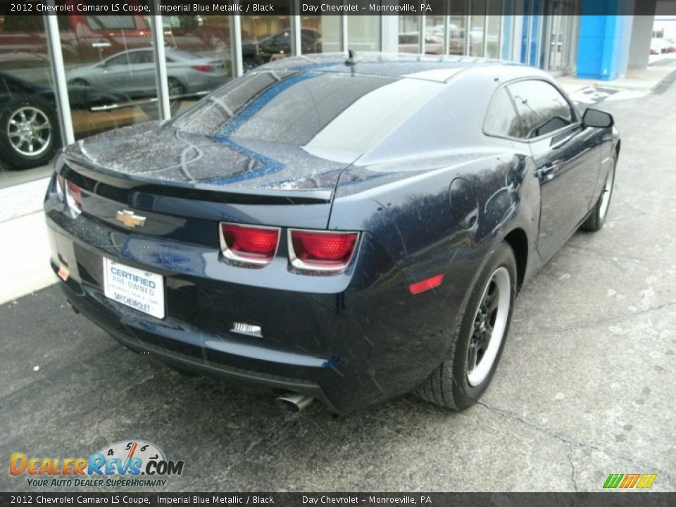 2012 Chevrolet Camaro LS Coupe Imperial Blue Metallic / Black Photo #5