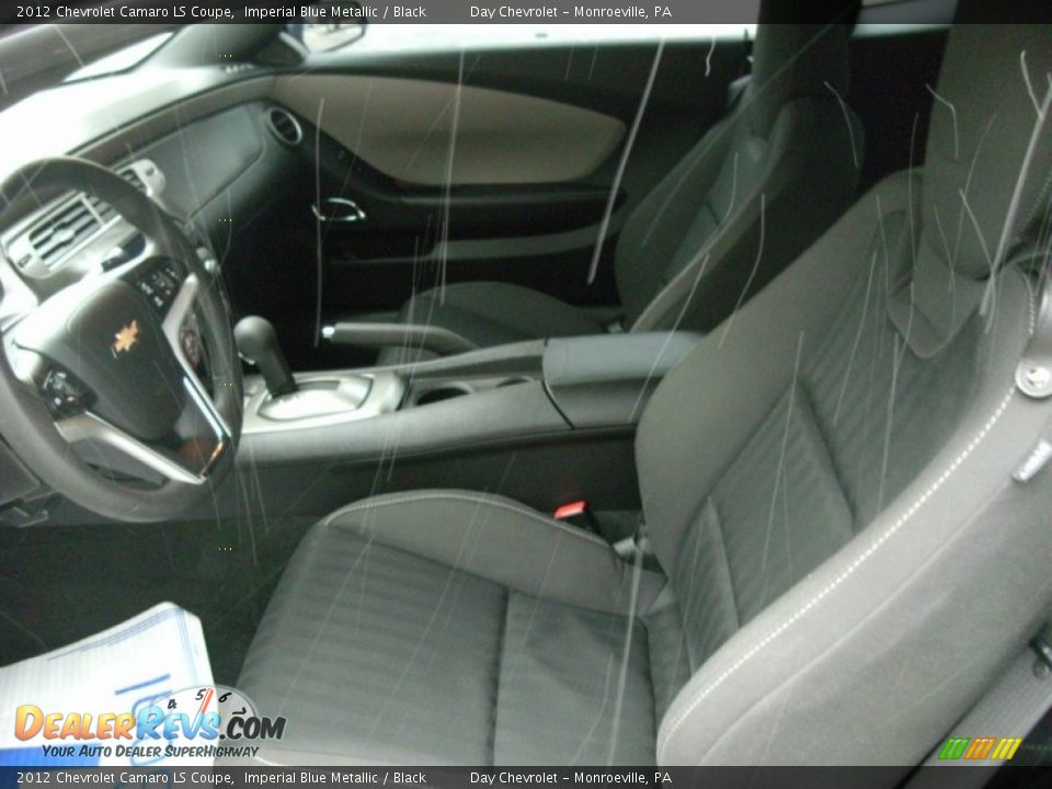 2012 Chevrolet Camaro LS Coupe Imperial Blue Metallic / Black Photo #6