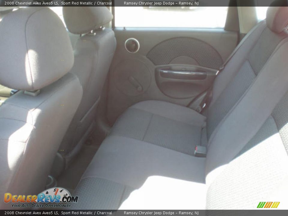 2008 Chevrolet Aveo Aveo5 LS Sport Red Metallic / Charcoal Photo #4