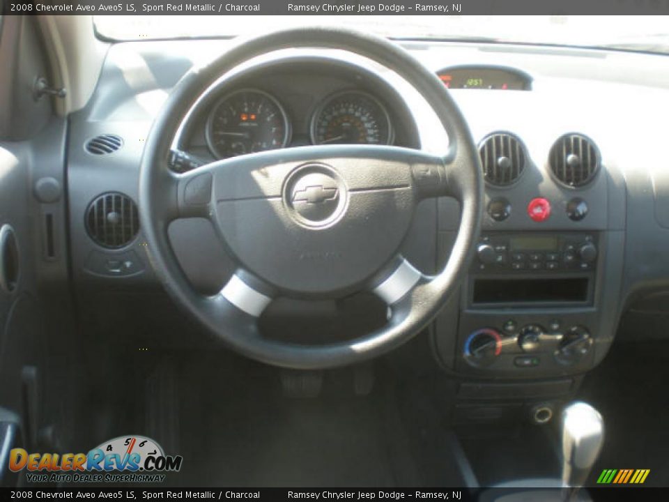 2008 Chevrolet Aveo Aveo5 LS Sport Red Metallic / Charcoal Photo #5