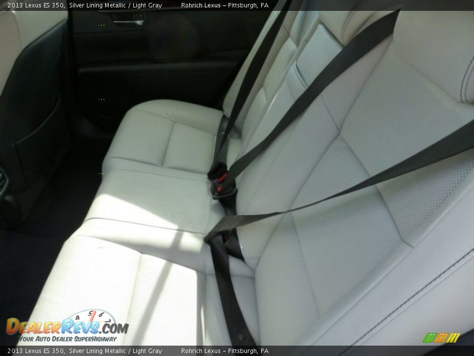 2013 Lexus ES 350 Silver Lining Metallic / Light Gray Photo #11