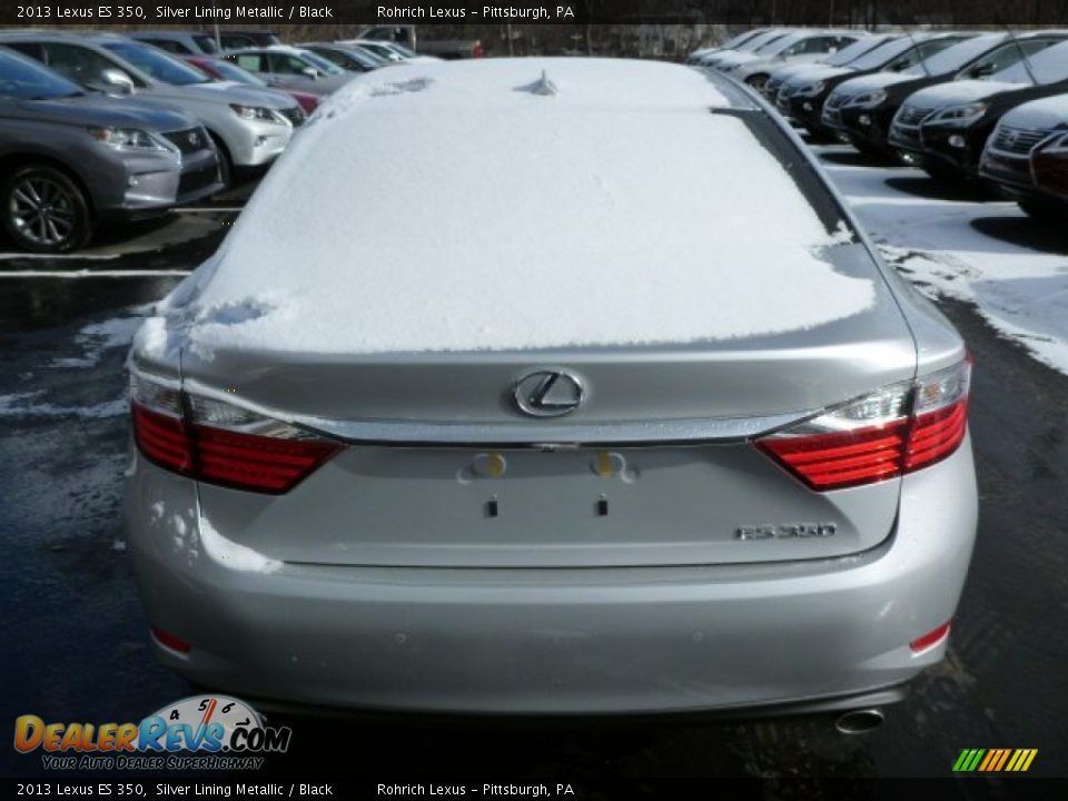 2013 Lexus ES 350 Silver Lining Metallic / Black Photo #3