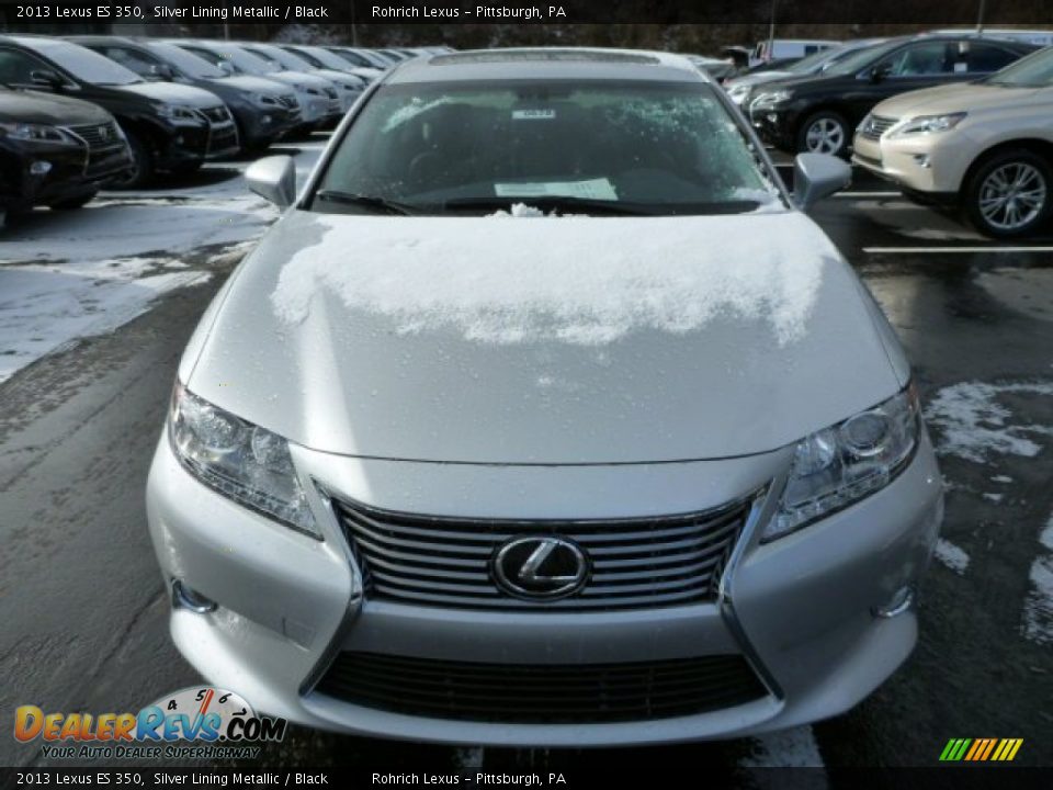 2013 Lexus ES 350 Silver Lining Metallic / Black Photo #7
