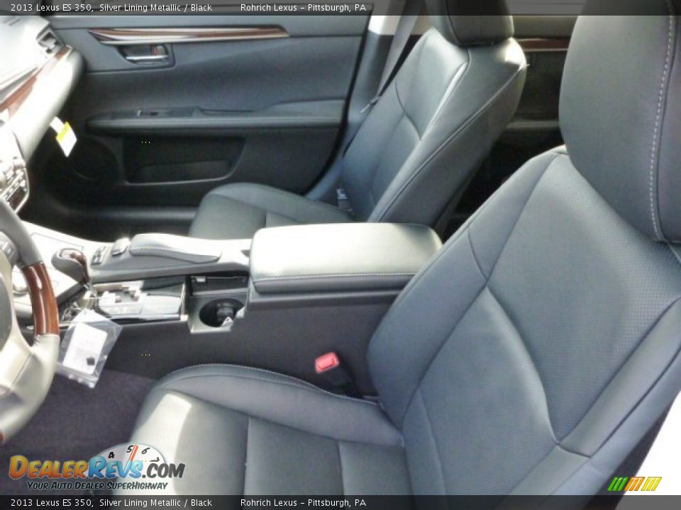 2013 Lexus ES 350 Silver Lining Metallic / Black Photo #10